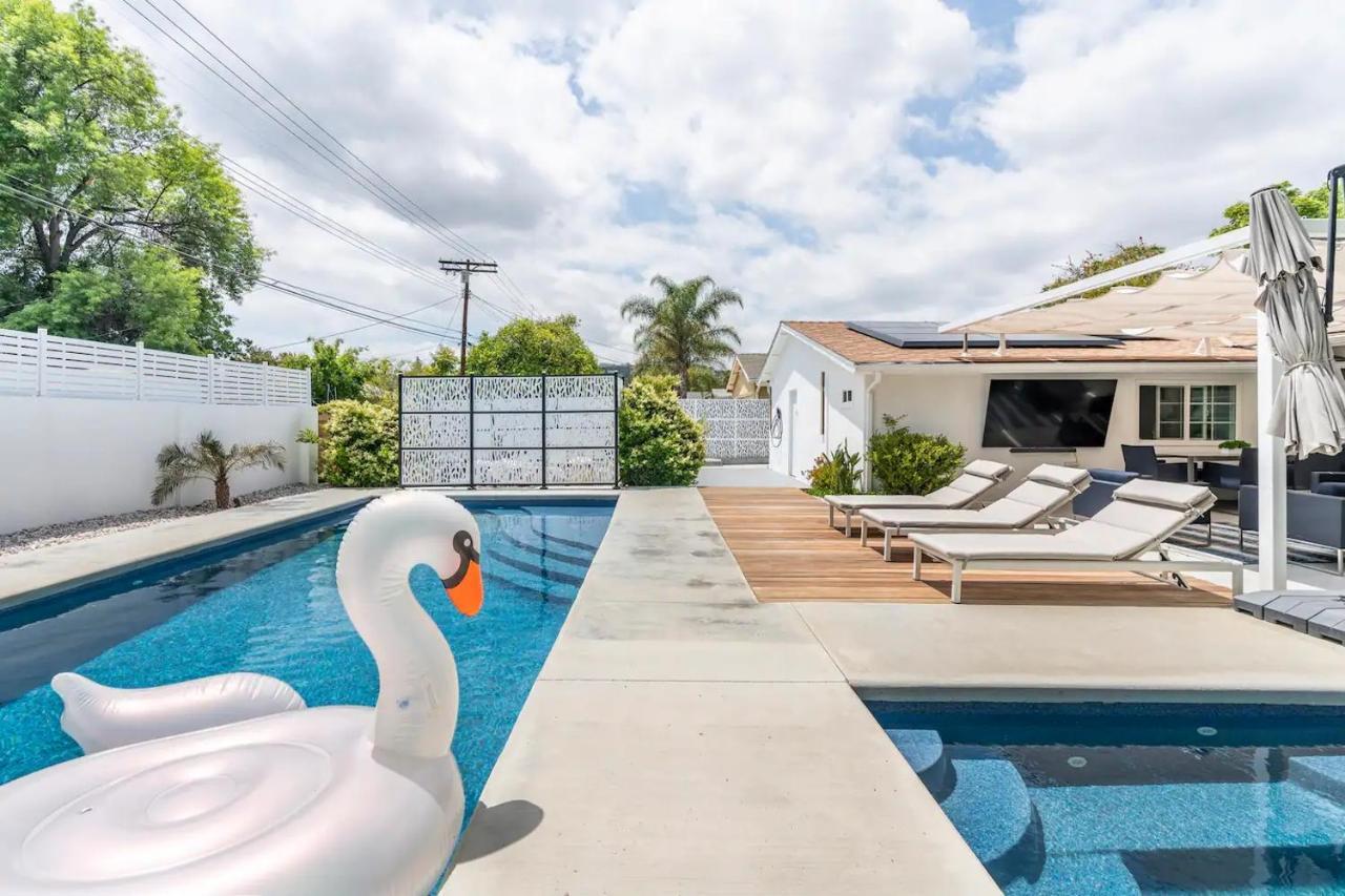Ferienhaus New Luxury Entertaining House With Pool Sauna Tesla Charger Pets Los Angeles